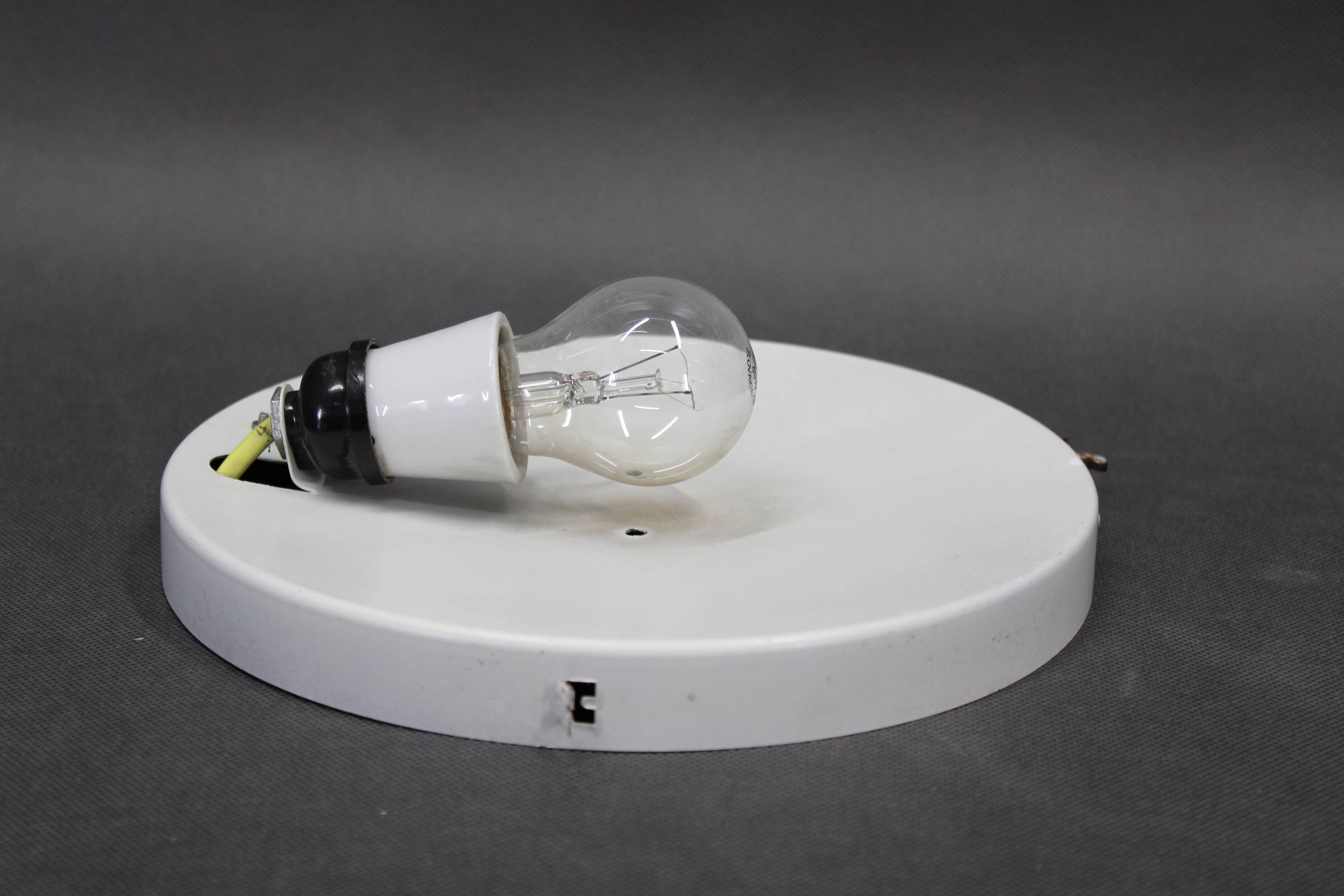 1970s Pair of Ceiling or Wall Light, Czechoslovakia