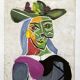 Pablo Picasso - Woman with a Hat Dora Maar Print