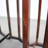 Art Deco Nesting Tables in Mahogany Veneer, 1930s, Czechoslovakia