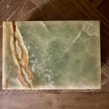 Onyx catchall box from the 1960s, vintage Italy.