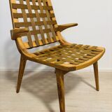 Vintage Lounge Armchair by Jan Vaněk, Czechoslovakia 1960’s