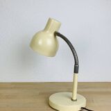 60s beige metal desk lamp