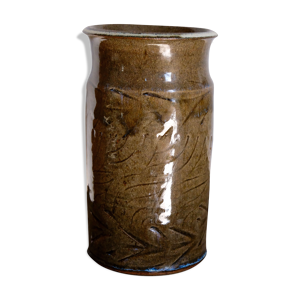 Vase en grès émaillé