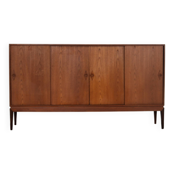 buffet vintage armoire murale années 1960 teck danois