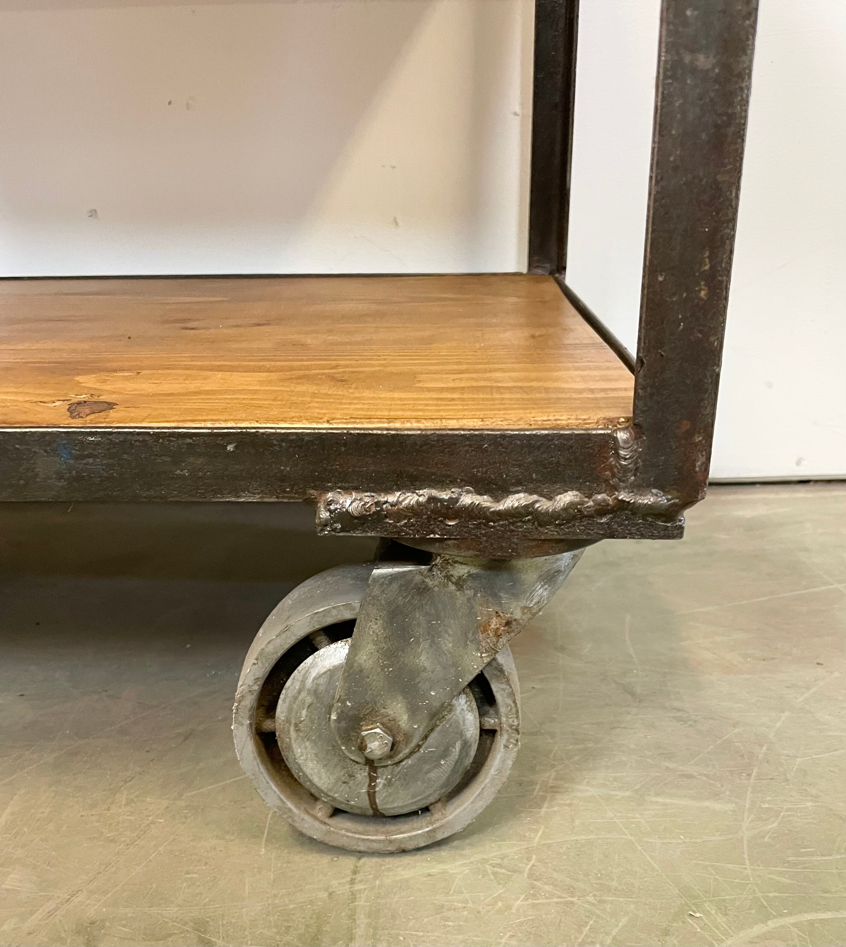 Industrial Shelf on Wheels, 1960s