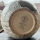 Rare Longwy bear vase