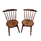 Paire de chaises style Ibex Penny / Bistrot / Salle à manger / Cuisine
