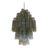 Contemporary Modern "Tronco" Murano Glass Sputnik Chandelier Venini Style