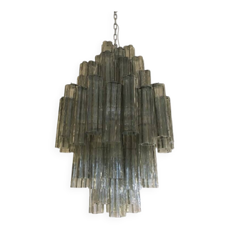 Contemporary Modern "Tronco" Murano Glass Sputnik Chandelier Venini Style