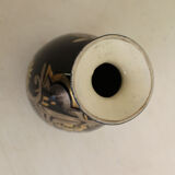 Art deco vases signed Bosh, Made in Belgium "D 1780-945"