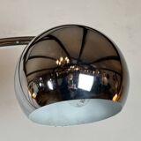 Vintage 70'S Italian lily of the valley floor lamp in chromed metal