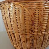 Rattan plant pot