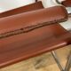 Set of 3 MG5 Grassi style armchairs from the 70s