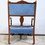 Small Rosewood Armchair, Restoration Period – Early 19th Century