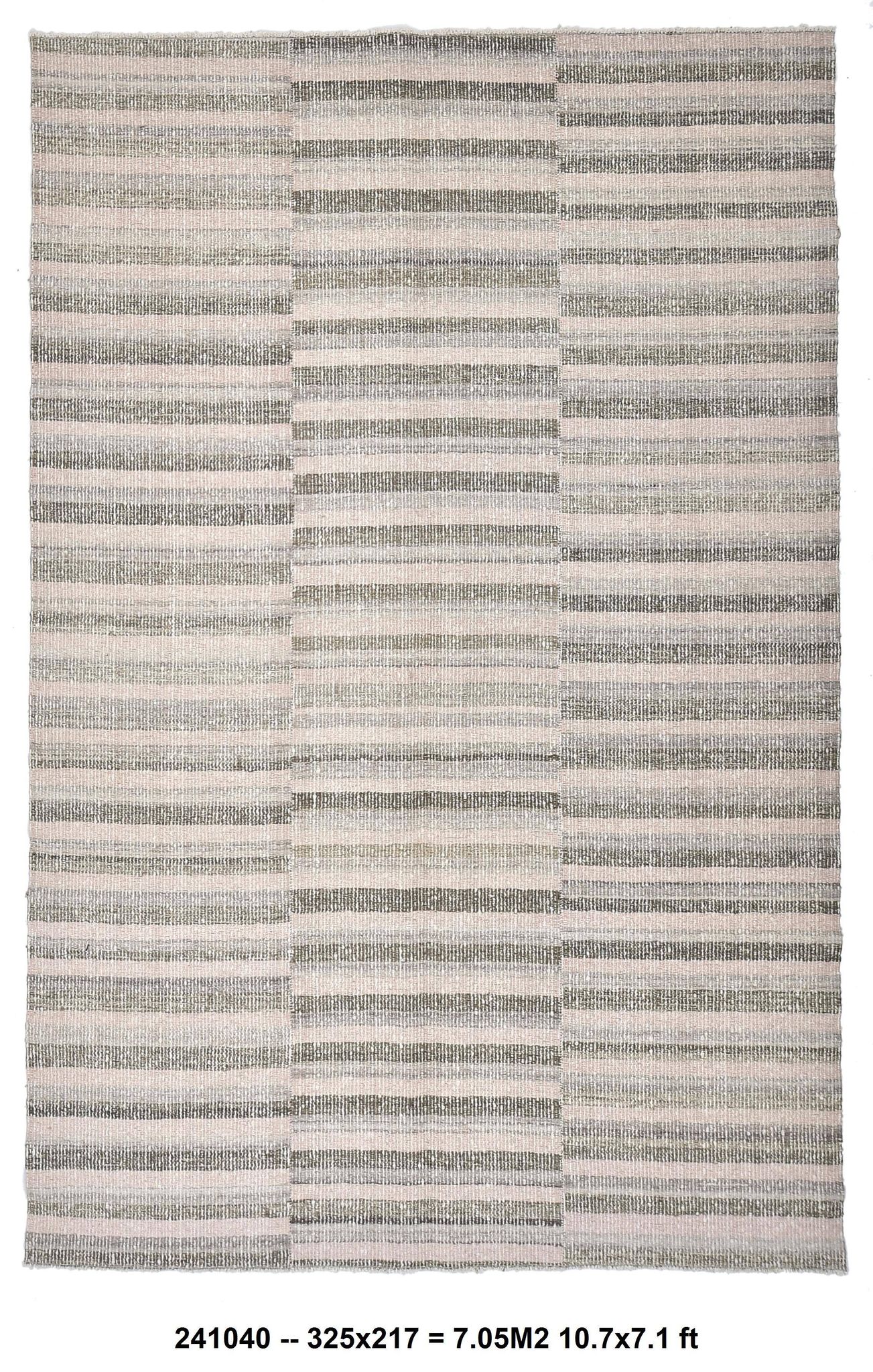 Pastel pink kilim rug, 325x217 cm wool kilim rug, large kilim carpet