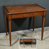 Small Marquetry Desk Table, Louis XVI style – 2nd part of the 19th century