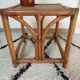 Table d'appoint rotin cannage