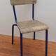 Blue school chair