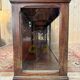 Art Deco trade counter – Display case and drawers – Stained mahogany wood – A