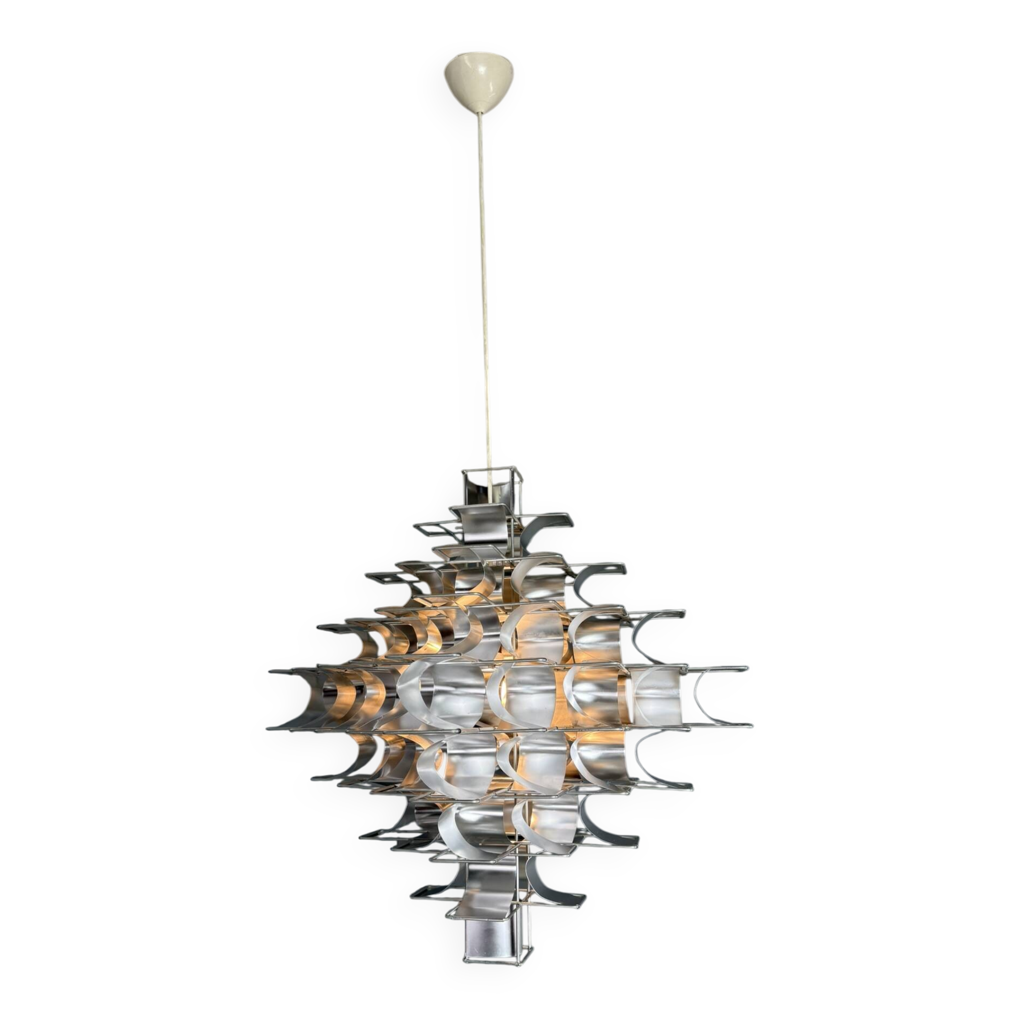 Huge Max Sauze Cassiopé Pendant Lamp 1969, France