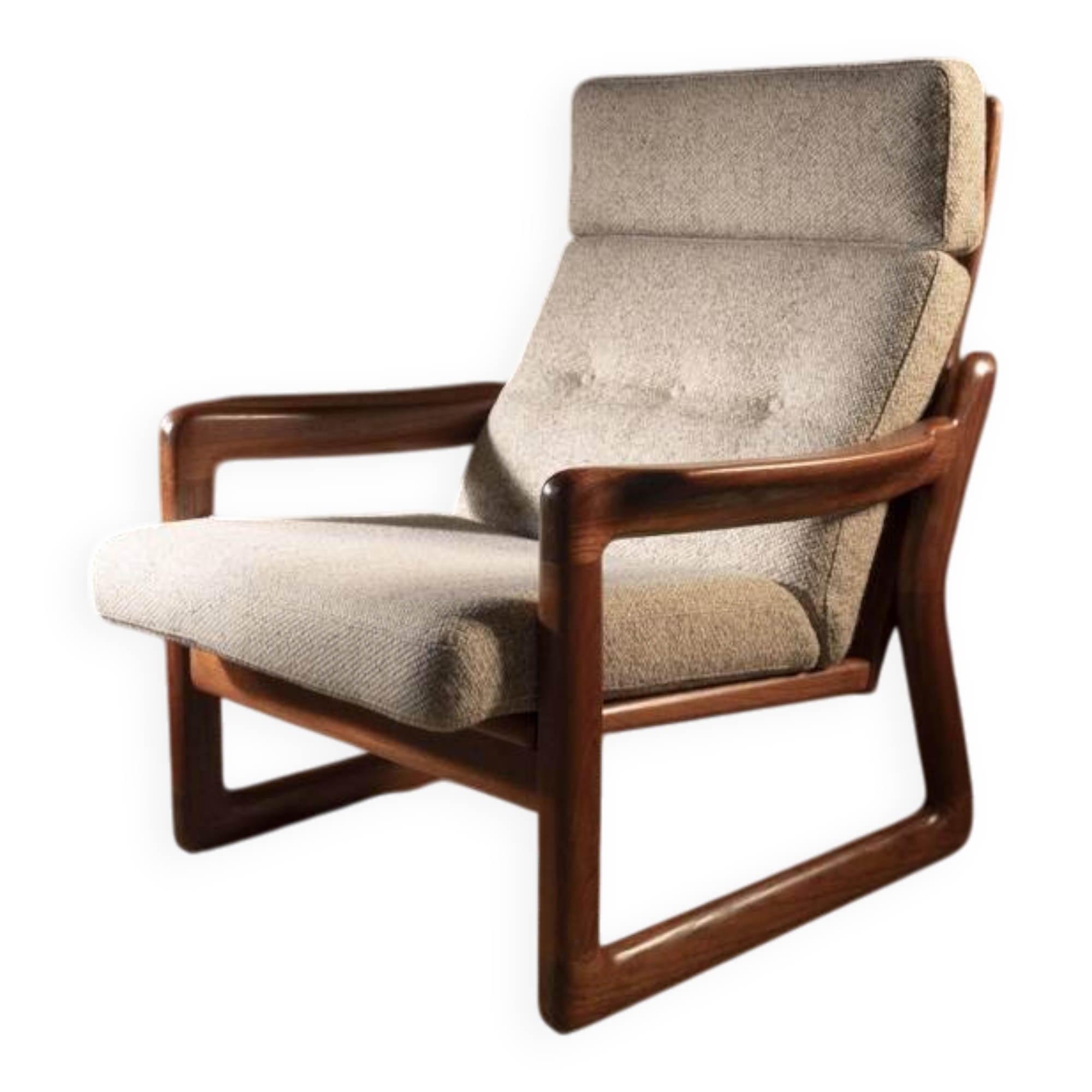 Scandinavian teak armchair