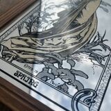 Mucha mirror frame