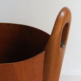 Teak waste paper designed by Einar Barnes For P S Heggen Norway