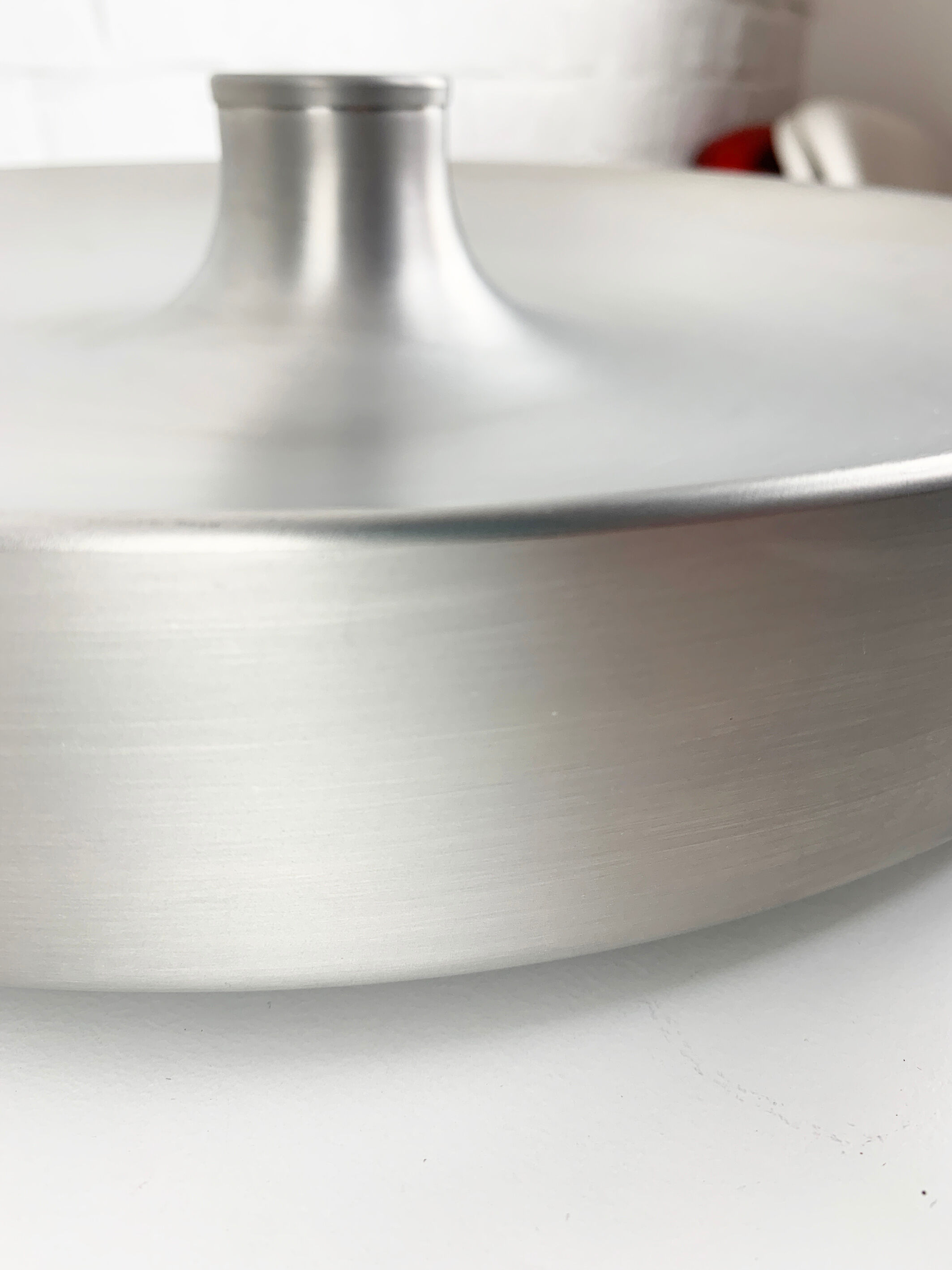 Space age wall lamp by Staff Leuchten in aluminum, Flush Light, 1960-70s