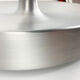 Space age wall lamp by Staff Leuchten in aluminum, Flush Light, 1960-70s