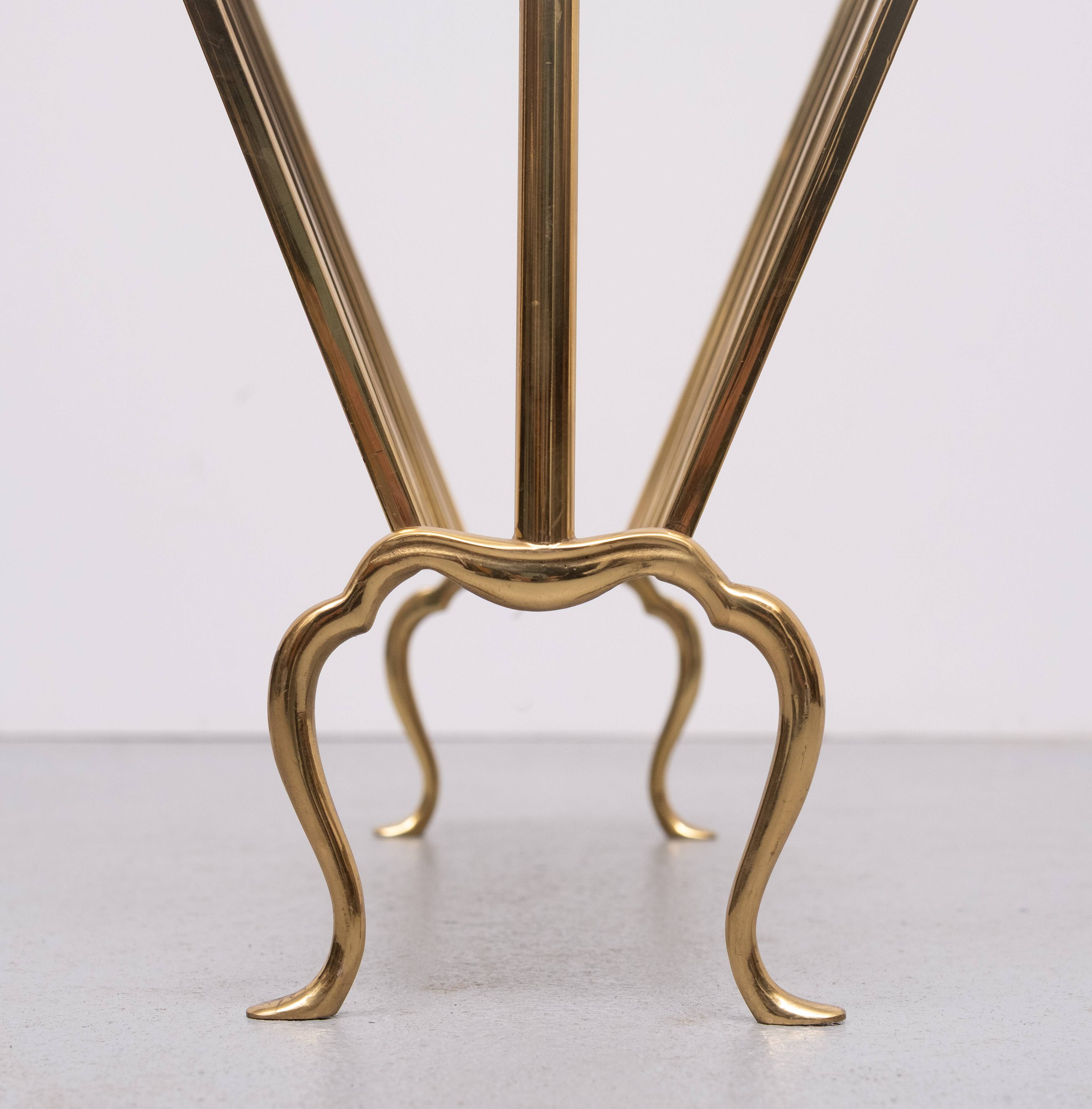 Brass Magazine holder Maison Baguès 1950s France
