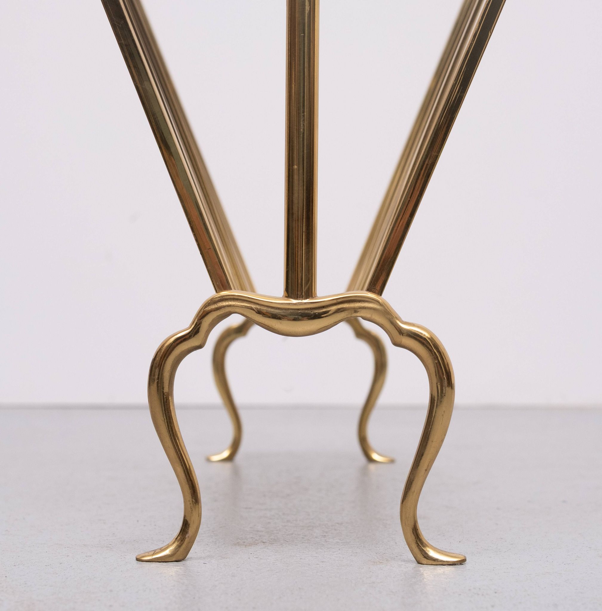 Brass Magazine holder Maison Baguès 1950s France