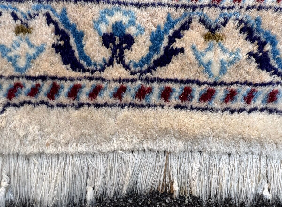 Persian Nain carpet wool and silk 300x200 cm