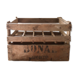 Wooden bottle locker box