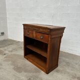 Late 19th century oak reception counter