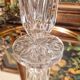Cut crystal vase