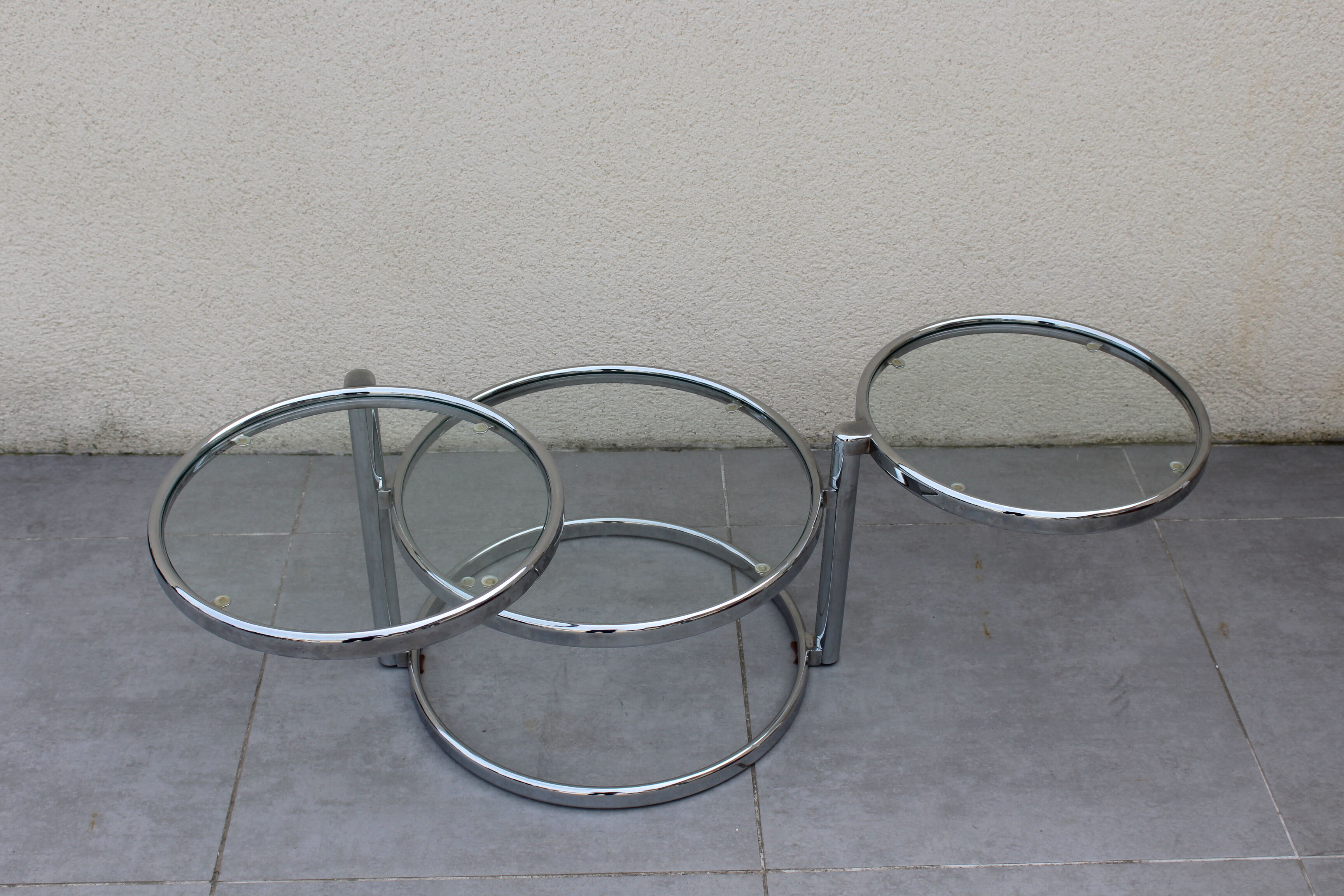 glass coffee table leitmotiv design