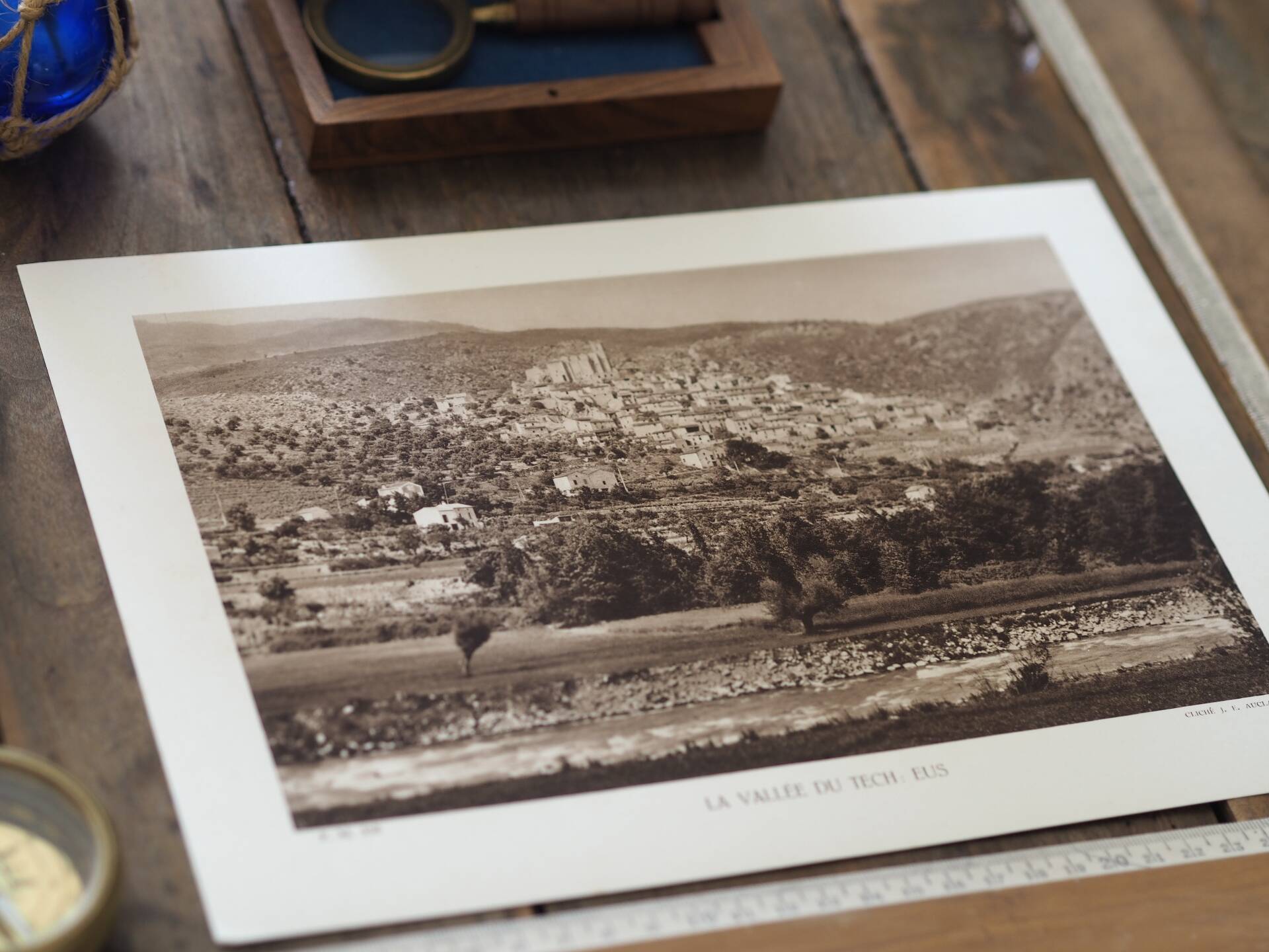 Photo ancienne d'Eus - Pyrénées-Orientales - 1935