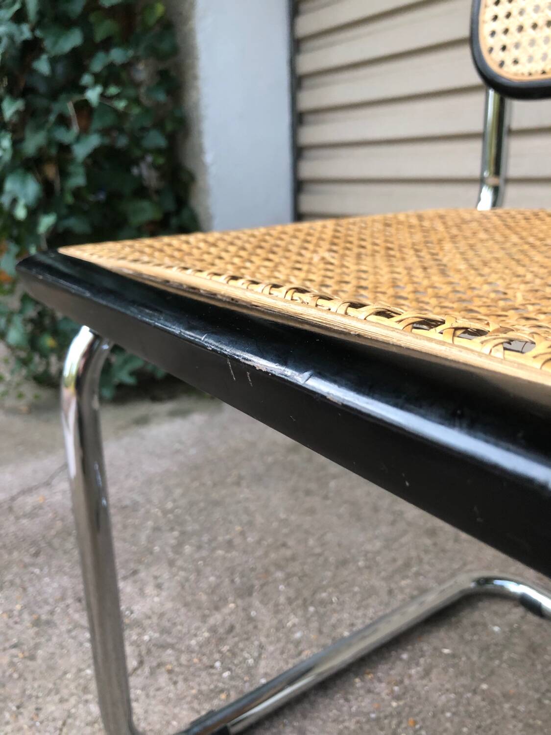 Vintage Cesca B32 chair by Marcel Breuer, Italy, 1989
