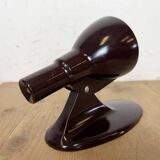 Vintage Midcentury Brown Bakelite Wall Light, 1950s