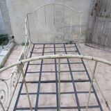 Ancient iron forge bed