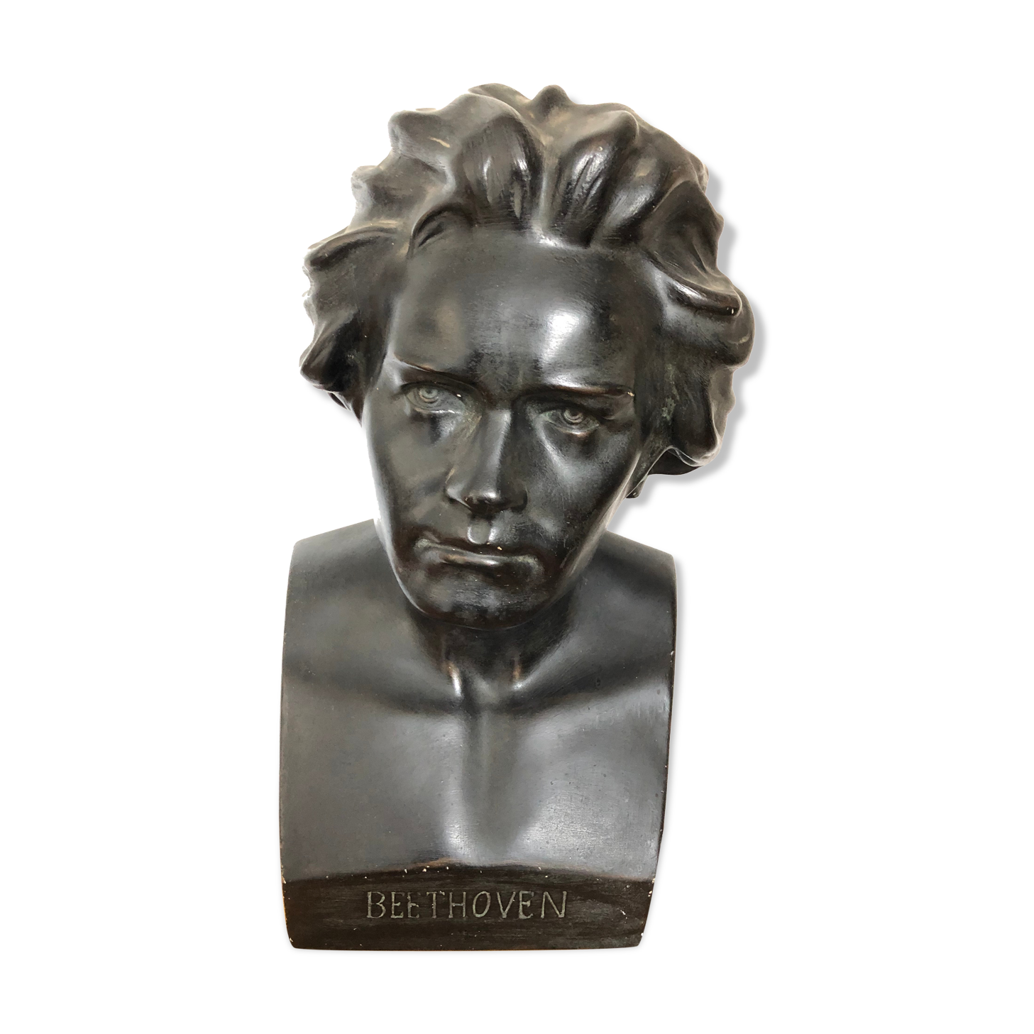 Beethoven bust in plaster