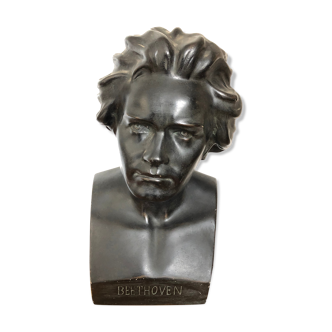 Beethoven bust in plaster