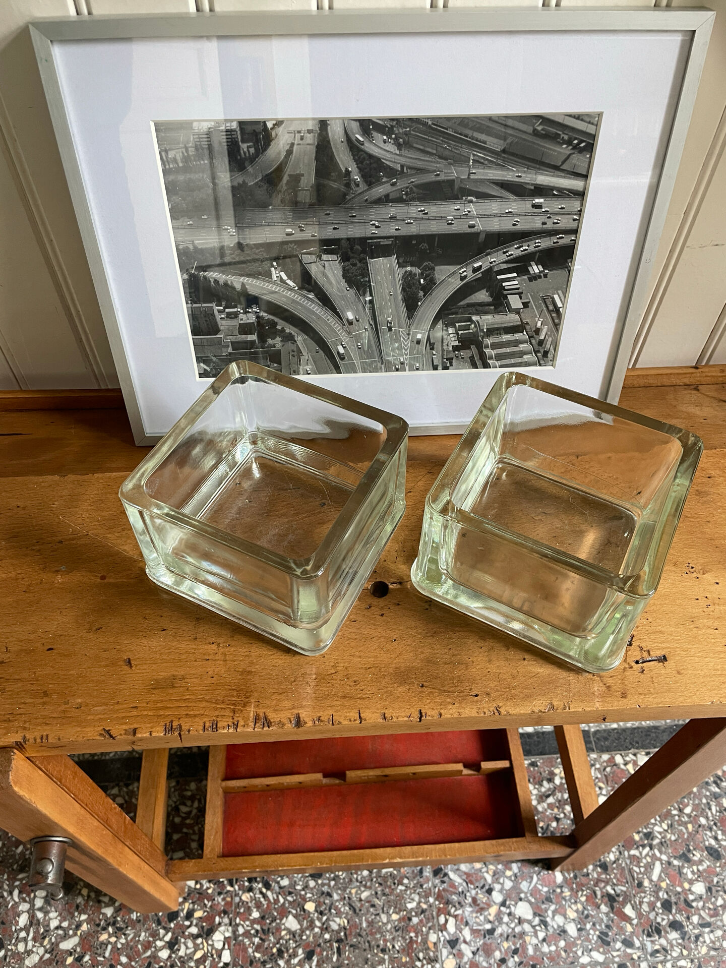 Old desk for children