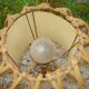 Rattan tripods lamp 1970