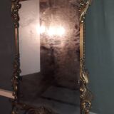 Mirror bronze frame 62x100cm