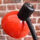 Red desk lamp Veneta Lumi 70's