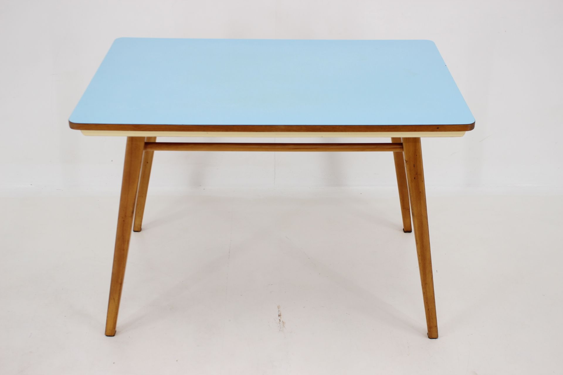 1960s Wood and Umakart Dining Table by Nový Domov, Czechoslovakia
