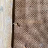 Antique painting of a forest landscape signed S.Gautier