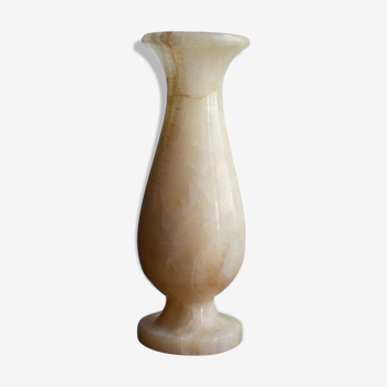 White marble vase