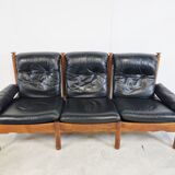 Set of vintage brutalist sofa's, 1970s